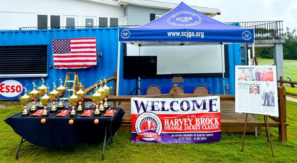 Harvey Brock Orange Jacket Classic